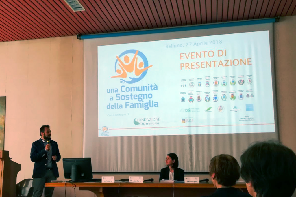 Presentato a Belluno uno dei 14 progetti presentati a Welfare on Stage 2017