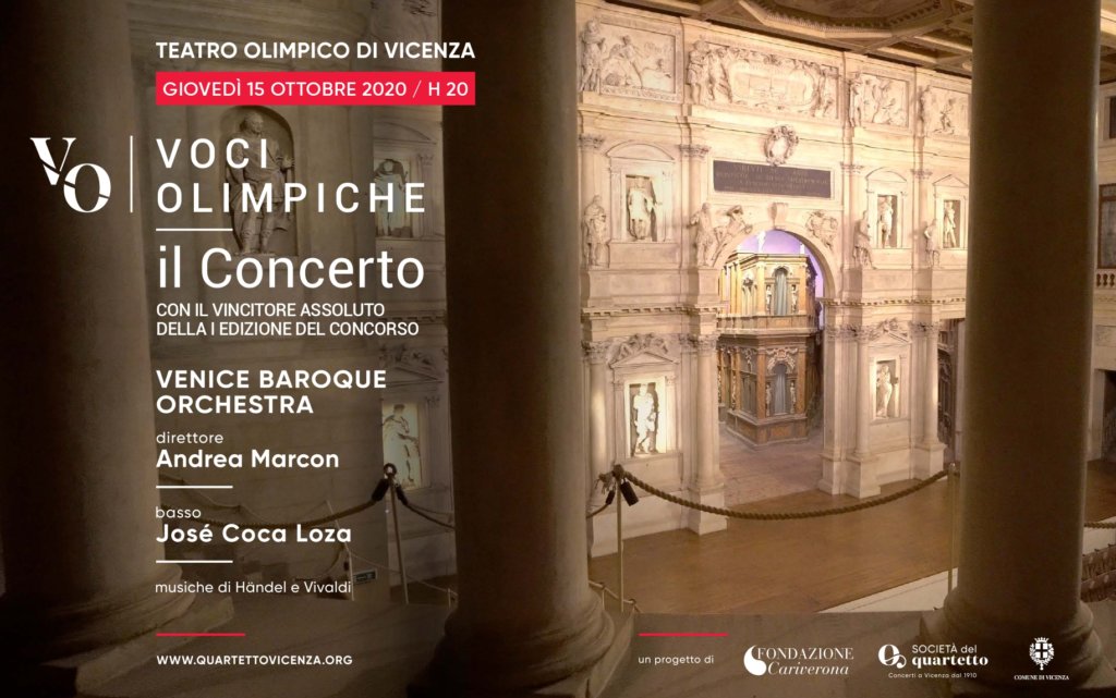 Guest-star il basso boliviano José Coca Loza vincitore del concorso sostenuto da Fondazione Cariverona