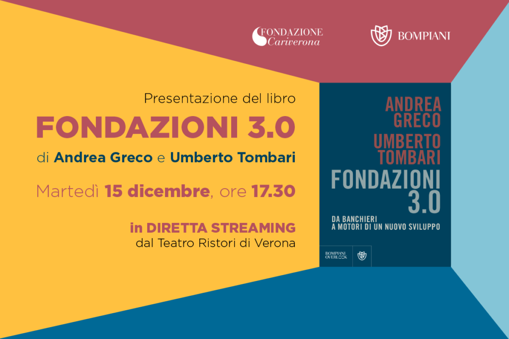 Il 15 dicembre alle 17.30 in diretta streaming la presentazione del libro di Andrea Greco e Umberto Tombari