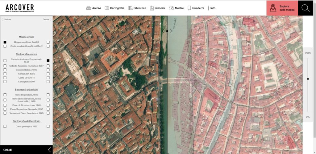 Oltre 15mila documenti digitalizzati e geo referenziati del patrimonio archivistico della città di Verona