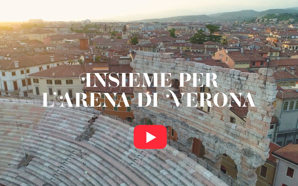 Presentato il video-racconto del restauro dell'anfiteatro veronese sostenuto in ArtBonus da Fondazione Cariverona e UniCredit