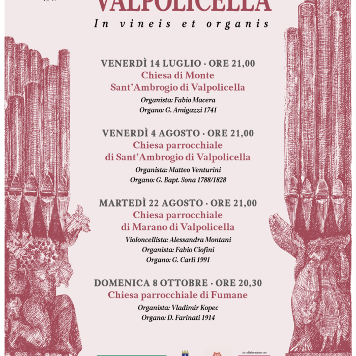 Festival organi storici 2023 - In vineis et organis