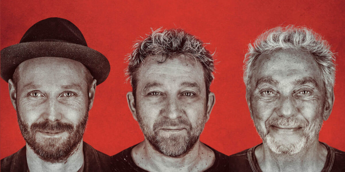 Da sinistra a destra, Michael Blicher, Dan Hemmer e Steve Gadd