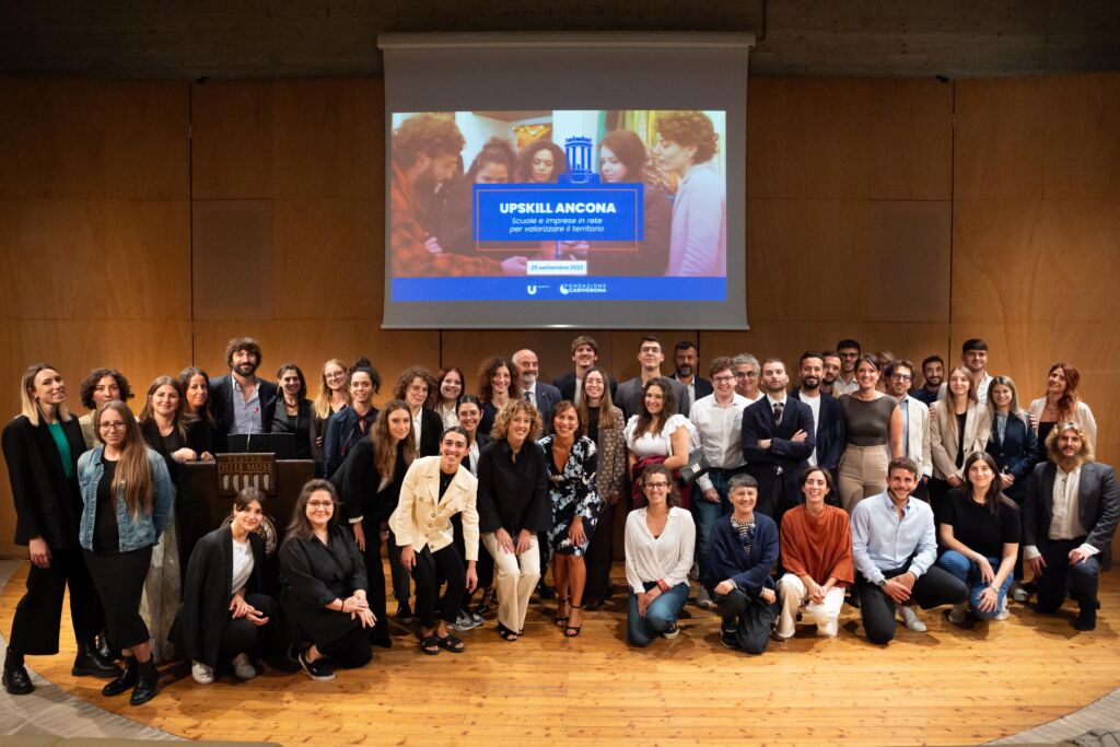 Presentati al Teatro delle Muse sette prototipi innovativi a conclusione del percorso Upskill Ancona promosso da Fondazione Cariverona con Upskill 4.0