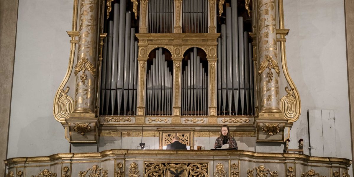 L'organo originale di San Tomaso, suonato da Mozart nel 1770.