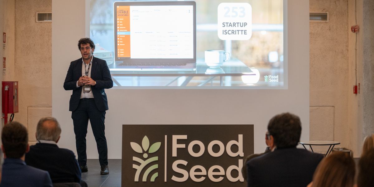 Alberto Barbari Un momento della presentazione finale della prima edizione di FoodSeed